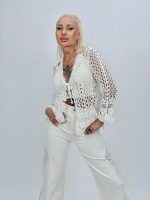 Blazer croșetat - imagine 2