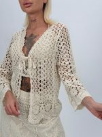 Blazer croșetat - imagine 8