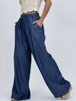 Pantalon din lyocell - imagine 8