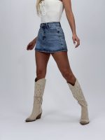 Fustă/pantalon din denim - imagine 2