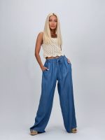 Pantalon din lyocell