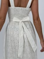 Rochie lungă din sangallo - imagine 7