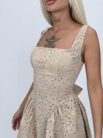 Rochie scurtă din sangallo - imagine 13