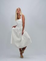 Rochie lungă din sangallo - imagine 2