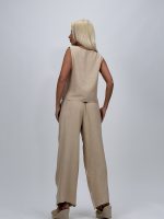 Set pantalon și vestă cu broderie - imagine 9