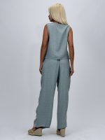 Set pantalon și vestă cu broderie - imagine 14