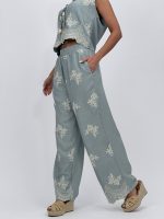 Set pantalon și vestă cu broderie - imagine 16