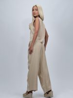 Set pantalon și vestă cu broderie - imagine 10