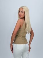 Maiou din tricot fin cu ștrasuri - imagine 13