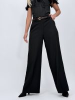 Pantalon wide leg - imagine 4