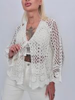 Blazer croșetat - imagine 3