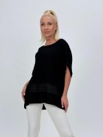 Bluză oversized cu broderie - imagine 13