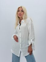 Cămașă basic din in - imagine 2