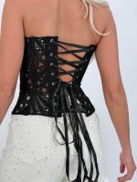 Top corset din dantelă - imagine 4