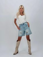 Jeans | Blug 3/4 brodat