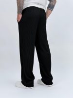 Pantalon rigat cu șnur - imagine 8
