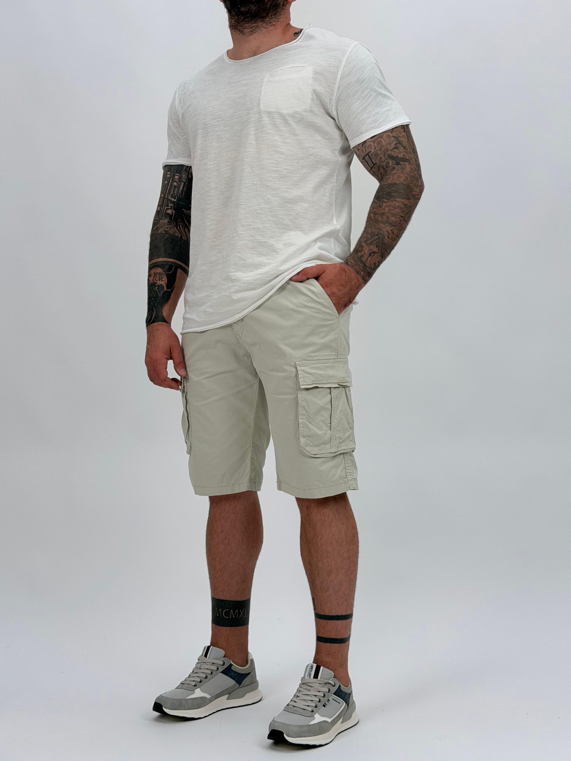 05014c49-b4a6-4025-893e-d35e2cc2e81b Pantalon 3/4 cargo - imagine 1