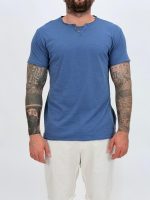 Tricou din bumbac cu 3 nasturi - imagine 8
