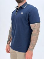 Tricou polo cu fermoar - imagine 14