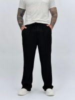 Pantalon rigat cu șnur - imagine 6