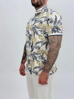 Tricou polo tunică cu imprimeu - imagine 2