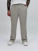 Pantalon rigat cu șnur - imagine 10
