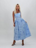 Rochie lungă din sangallo - imagine 16