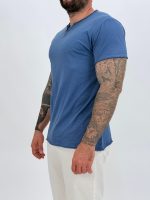 Tricou din bumbac cu 3 nasturi - imagine 9
