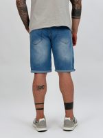 Jeans 3/4 albastru - imagine 5