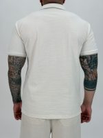 Tricou polo cu fermoar - imagine 6