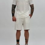Pantalon 3/4 din jerse