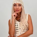 Accesoriu de cap croșetat