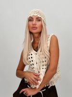 Accesoriu de cap croșetat - imagine 2