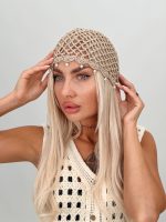 Accesoriu de cap croșetat - imagine 5