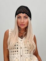 Accesoriu de cap croșetat - imagine 9