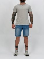 Jeans 3/4 albastru