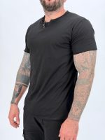 Tricou din bumbac cu 3 nasturi - imagine 6