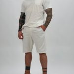 Pantalon 3/4 TH cu curea