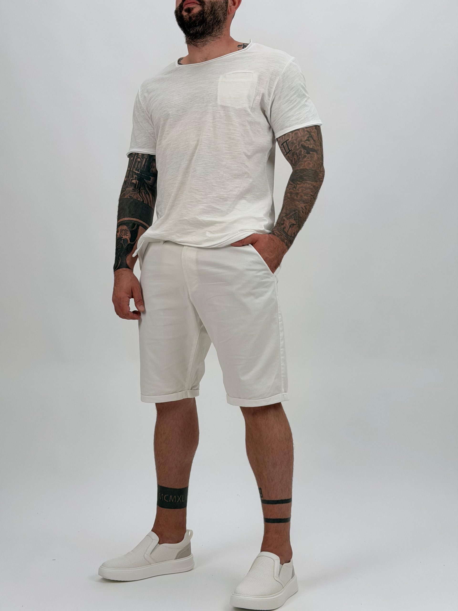 a7c504a5-fb31-4a2e-a0ce-5ebbd94af99c Pantalon 3/4 TH cu curea - imagine 1