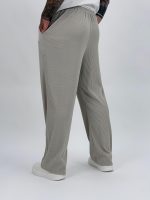 Pantalon rigat cu șnur - imagine 12