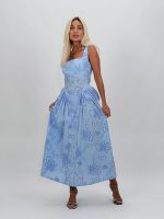 Rochie lungă din sangallo - imagine 15