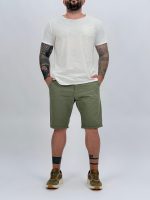 Pantalon 3/4 TH cu curea - imagine 5