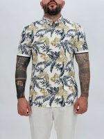 Tricou polo tunică cu imprimeu