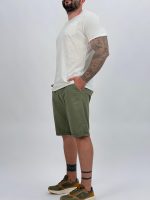 Pantalon 3/4 TH cu curea - imagine 6