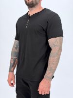 Tricou din bumbac cu 4 nasturi - imagine 9