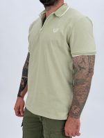 Tricou polo cu fermoar - imagine 8