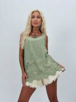 Top din bumbac cu broderie - imagine 18