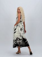 Rochie midi cu imprimeu floral - imagine 5