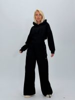 Set din jerse cu hanorac corsetat și pantalon - imagine 24