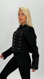Jachetă de jeans napoleon - imagine 2